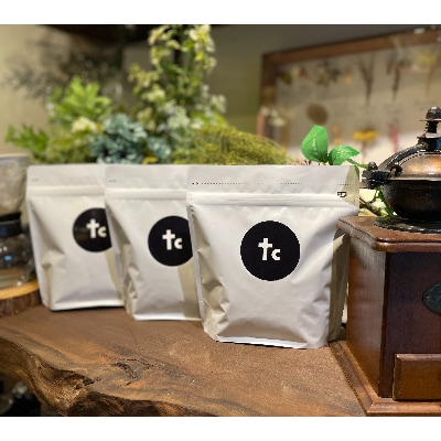 【毎月定期便】自家焙煎珈琲　旬のスペシャルティコーヒーセット(粉)全12回