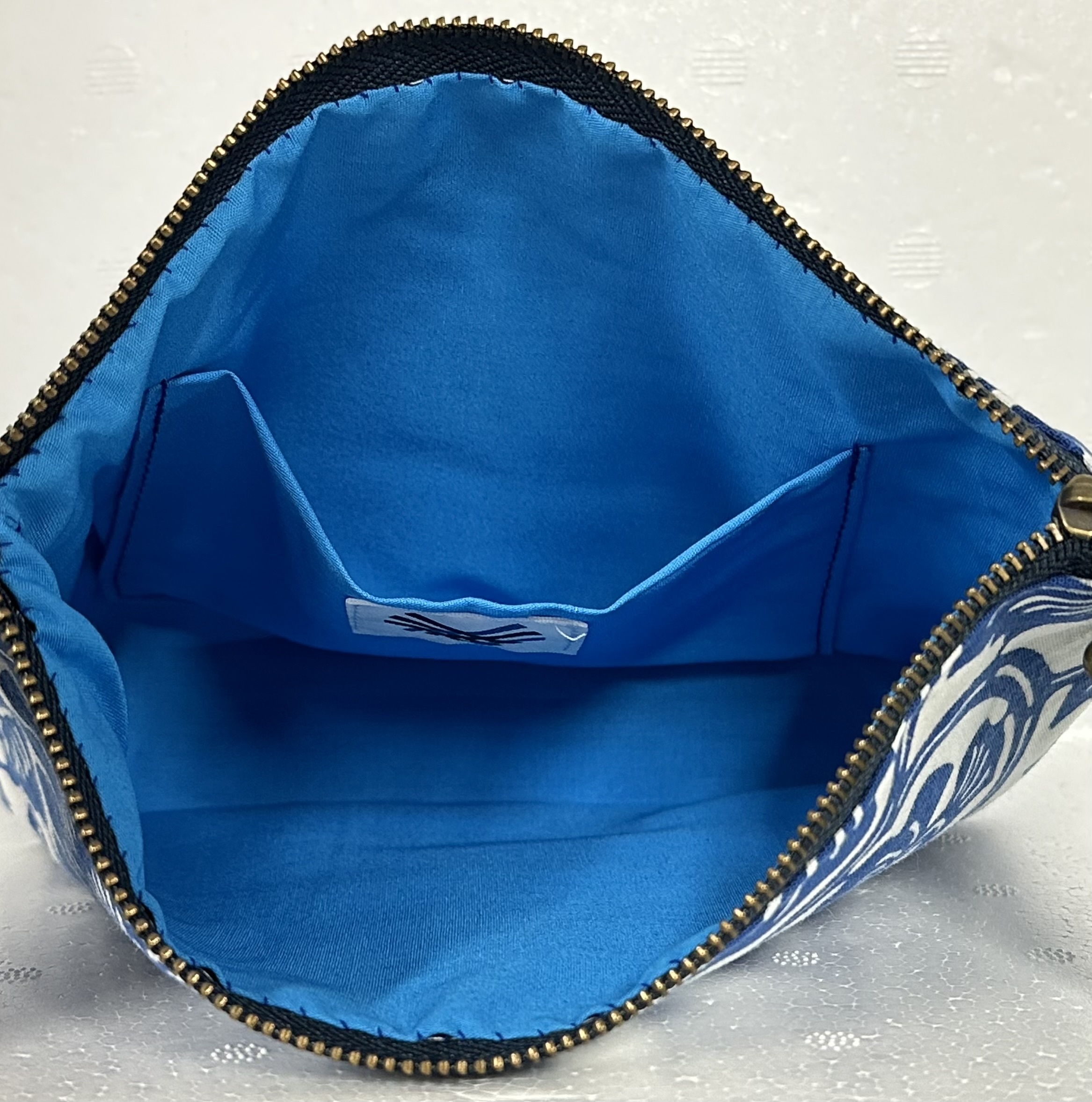 B121　オリジナル河内木綿柄和物セット（紫）