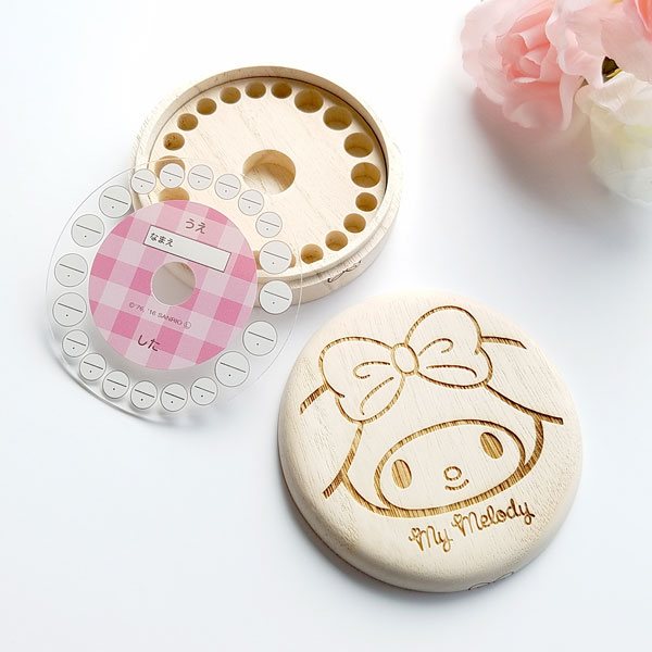 B267　サンリオキャラクターズ　マイメロディ　乳歯ケース