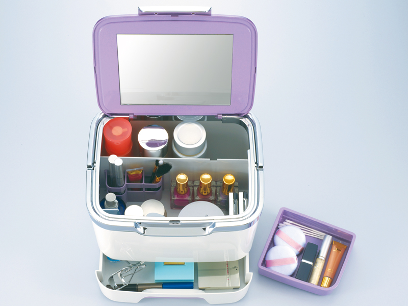 C159　収納上手なコスメボックス＆アロマディフューザーエアリナプラス　セット