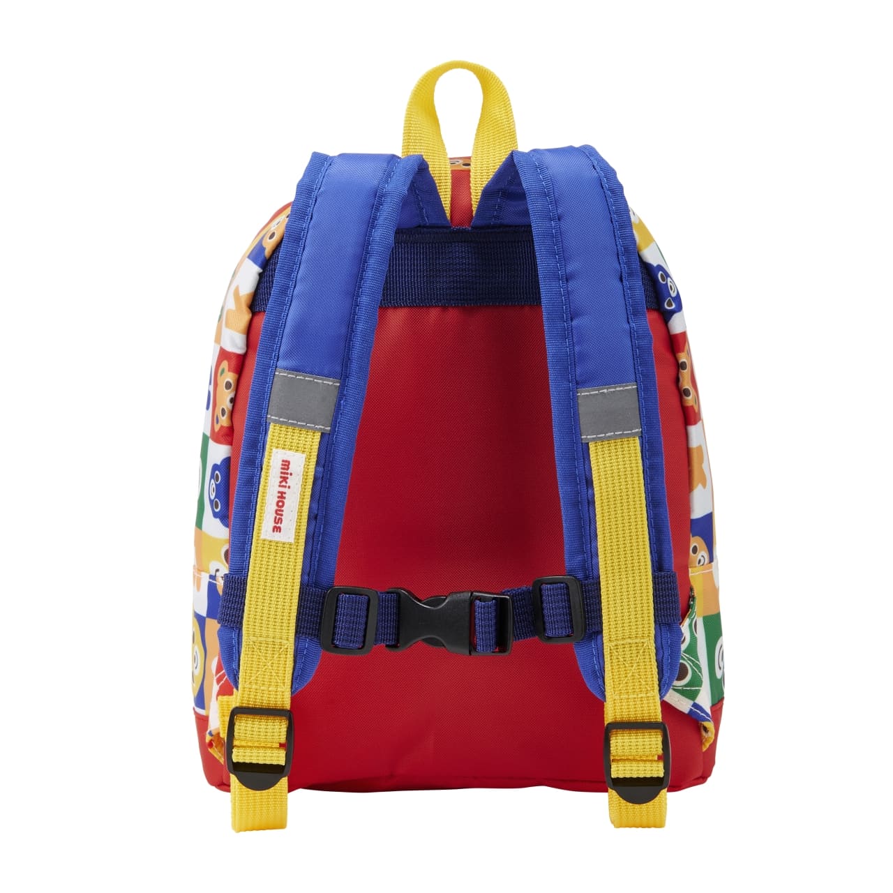 E154(マルチ)　ミキハウス　パズルブロックシリーズリュック　Ｍサイズ（マルチ）