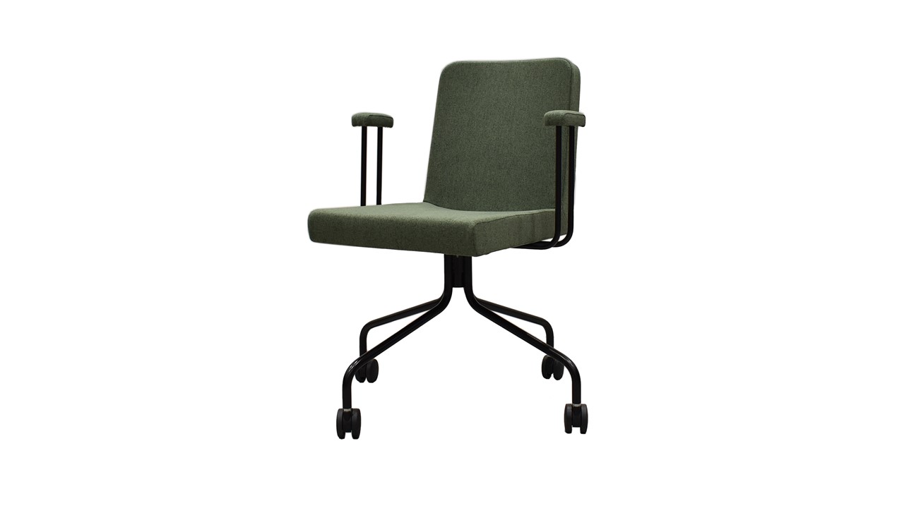 I125　ＱＵＯＮチェア　ニコＡ－ＲＷ（キャスター付／ワークチェア／テレワーク）