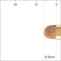 L109 BISYODO メイクブラシ(シャドーライナーブラシ 丸平)B-SL-01