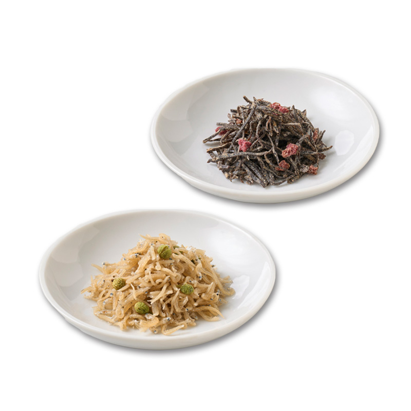 N105 小倉屋山本 ちりめん山椒 昆布佃煮セット