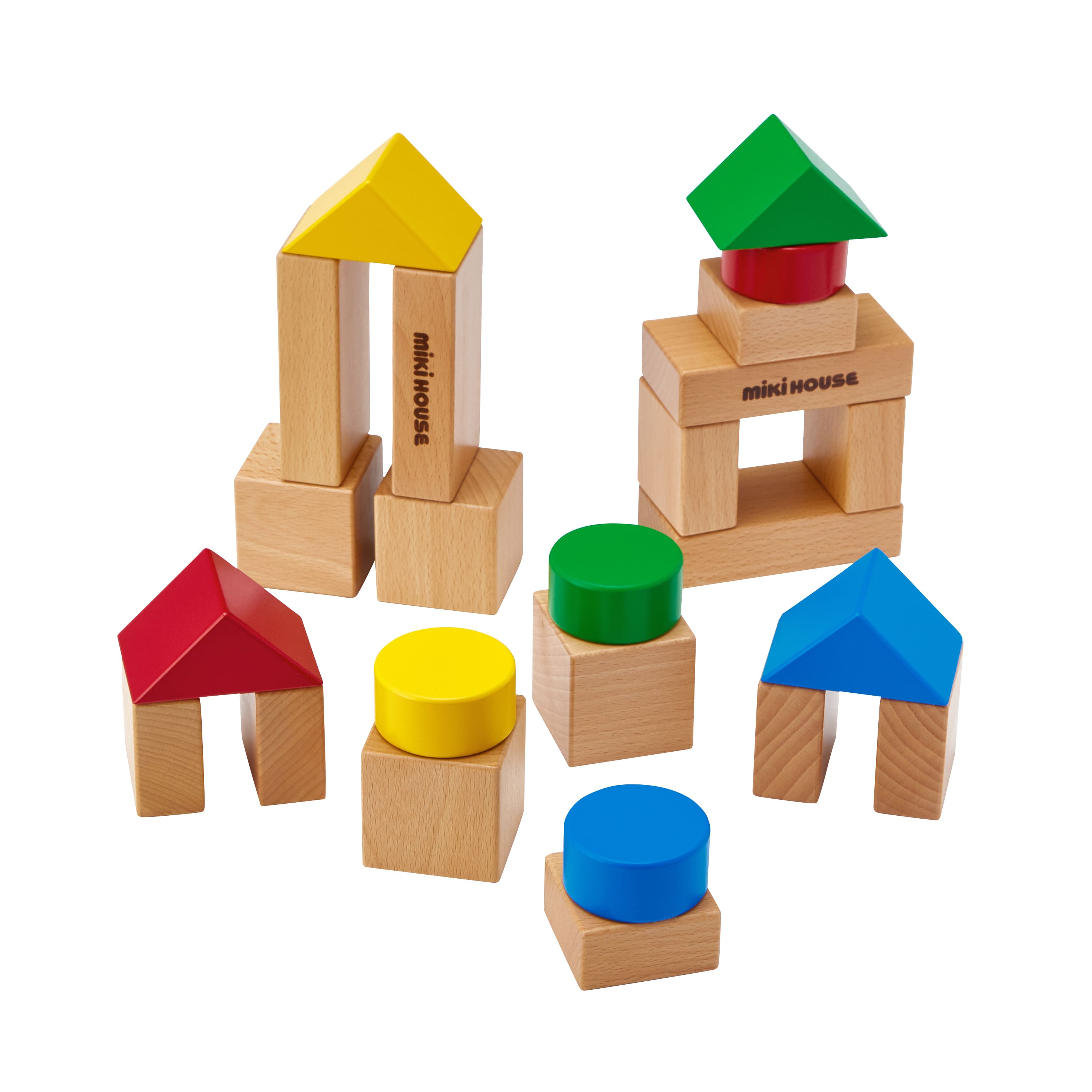 O104 ミキハウス ウッドブロック