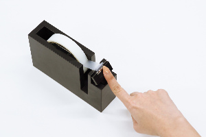 A231　タブもつくれるテープカッター 大（白）