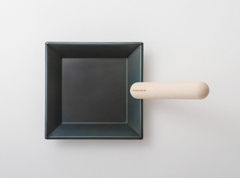 C173　IO フライパンジュウ&ハンドルセットS四角サイズ /ビーチ(ブナ材)