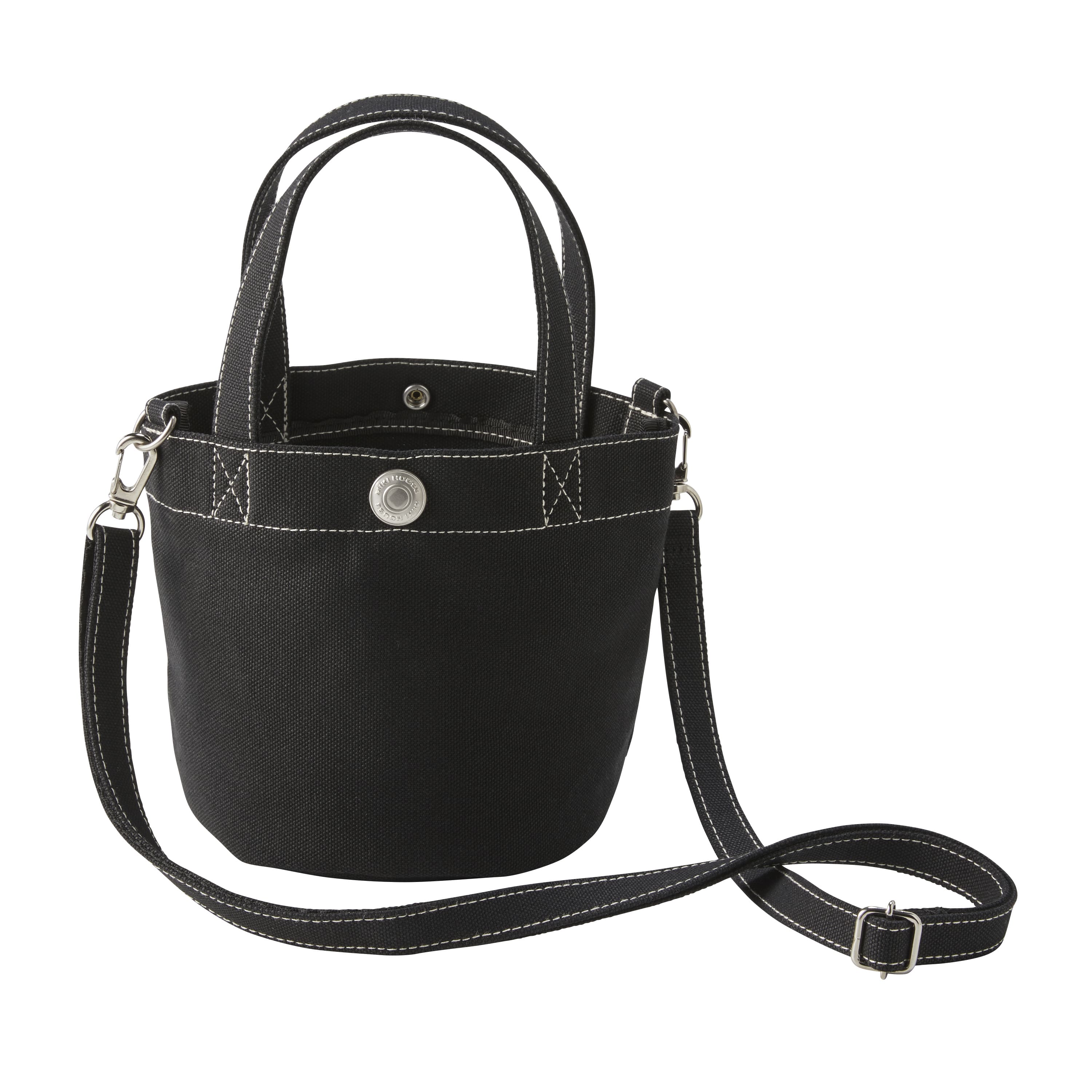 C212(黒)　ミキハウス　ミニトートバッグ（黒）