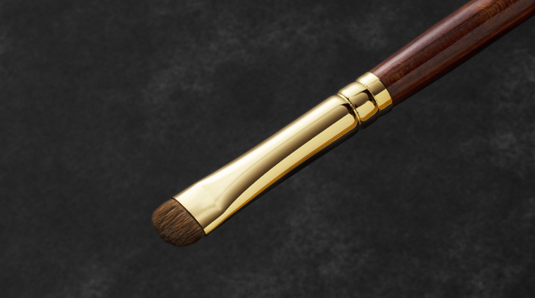 C217 BISYODO メイクブラシ(アイブロースマッジャー 丸平)B-EB-02