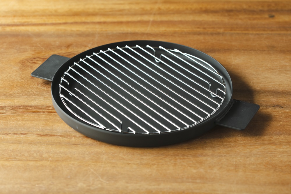 D186 ツレヅレハナコ×オレンジページ「ふたつき鉄製揚げ鍋 18㎝」