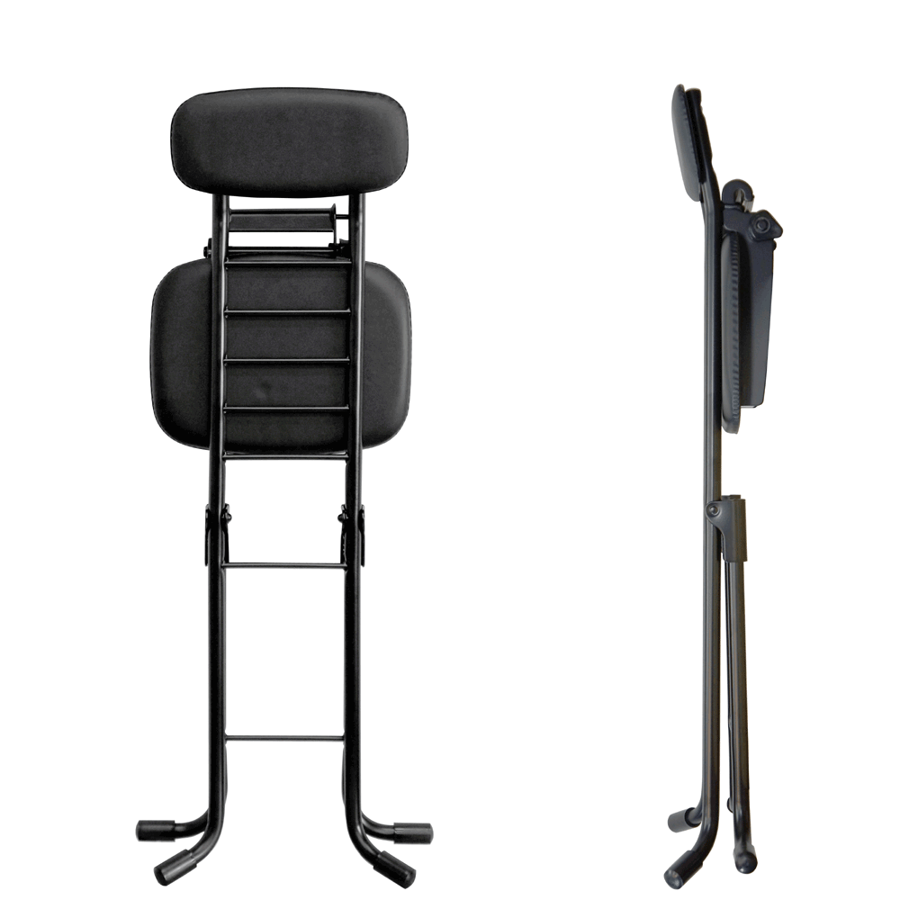 D200(ブラック/ホワイト)　ルネセイコウ　CSP-320カラーリリィチェア（ブラック/ホワイト）