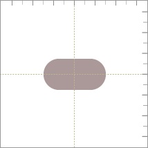 D201 BISYODO メイクブラシ(ハイライトチークブラシ アングル)B-HC-02