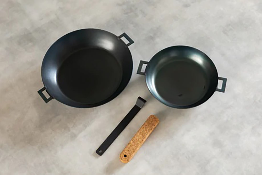 E148 DISH PAN 20/26cmセット(着脱ハンドル付)