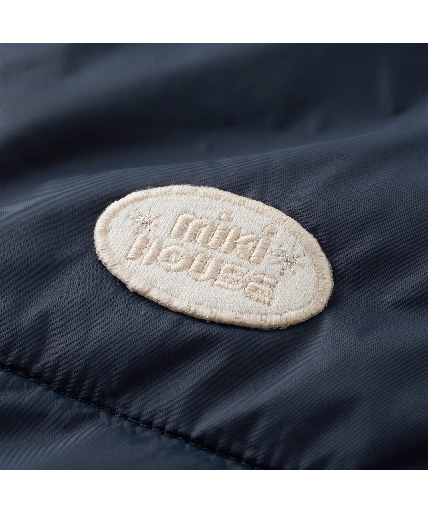 P102(紺)　ミキハウス　キャリーケープ（紺）