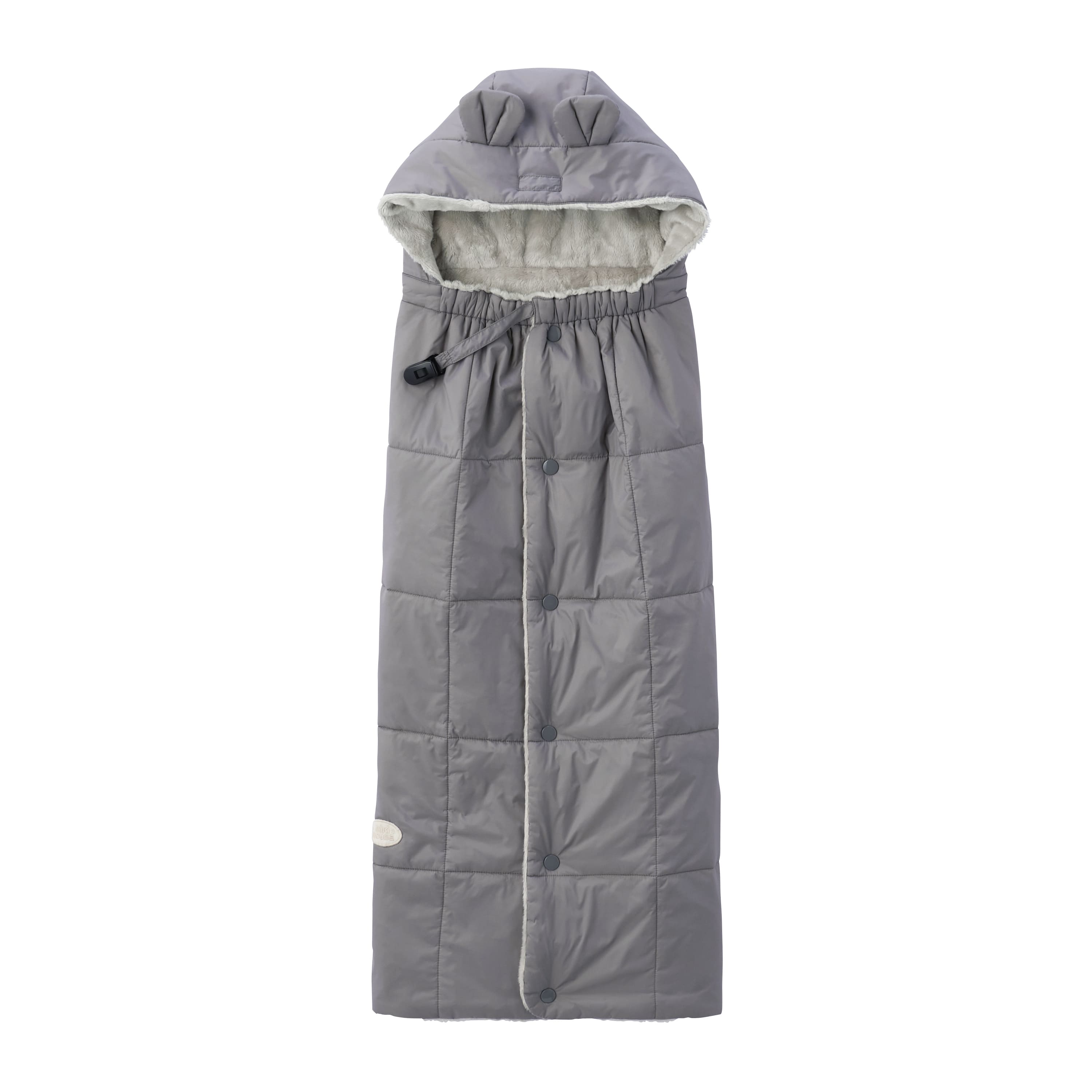 P102(グレー)　ミキハウス　キャリーケープ（グレー）