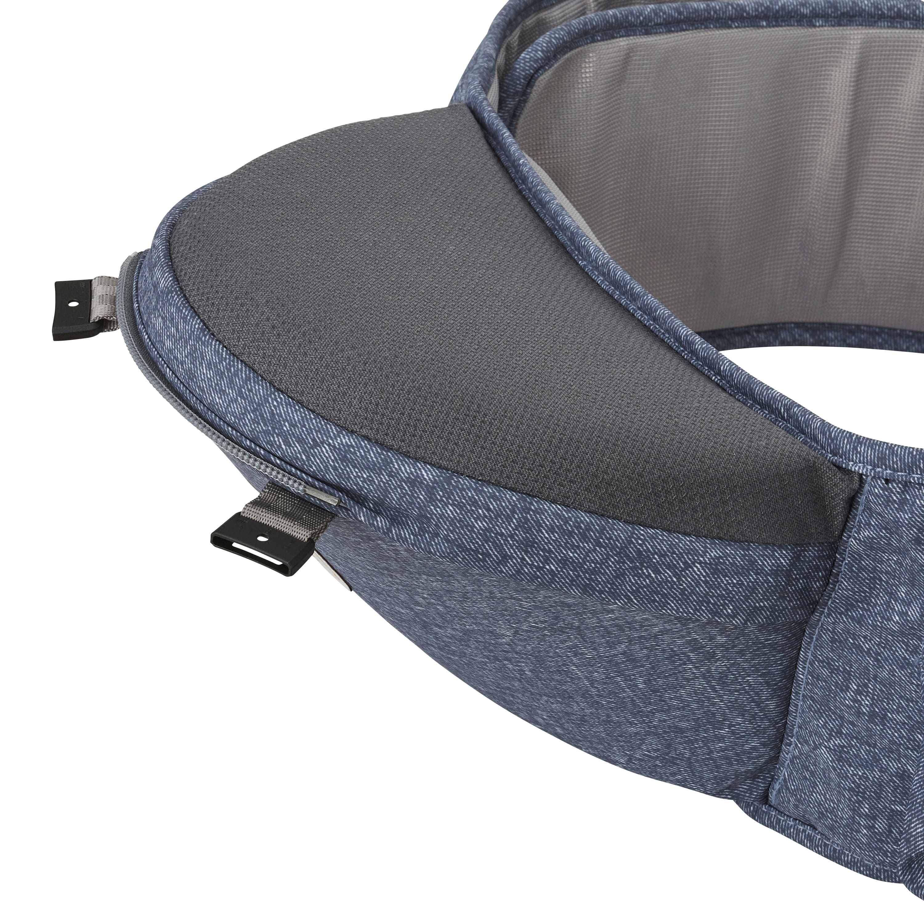 U125(赤)ミキハウスオリジナルデザイン×ポグネー ベビーキャリア（赤）