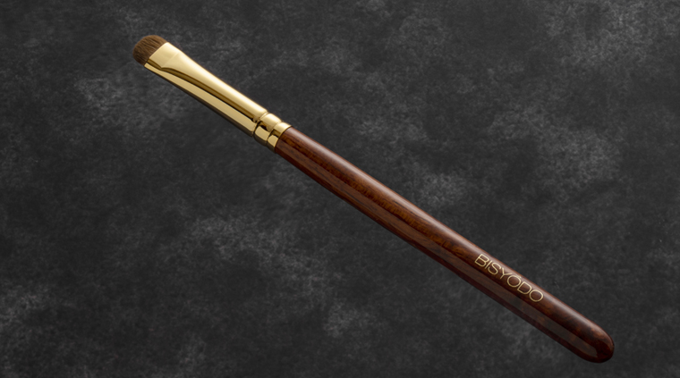 C217 BISYODO メイクブラシ(アイブロースマッジャー 丸平)B-EB-02