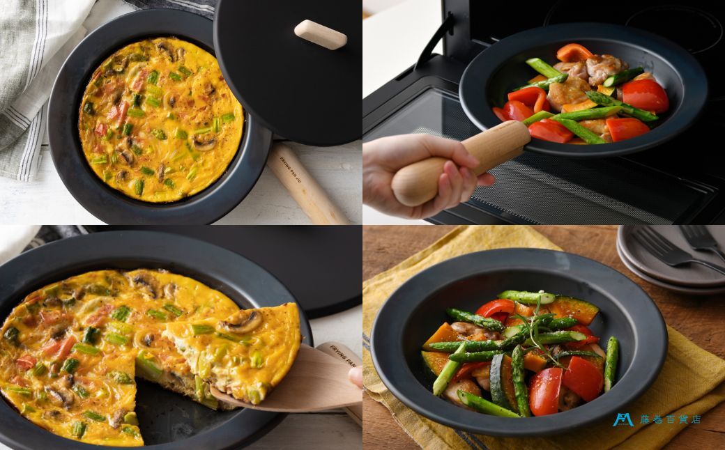 D176【藤田金属】藤巻百貨店限定 鉄フライパン ジュウ S&Mサイズ＋ビーチハンドルセット 藤巻百貨店