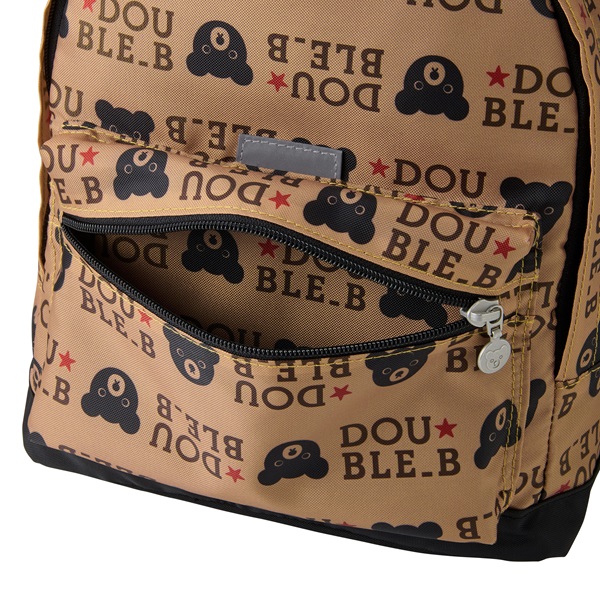 O103 ミキハウス ダブルＢ 総柄リュック