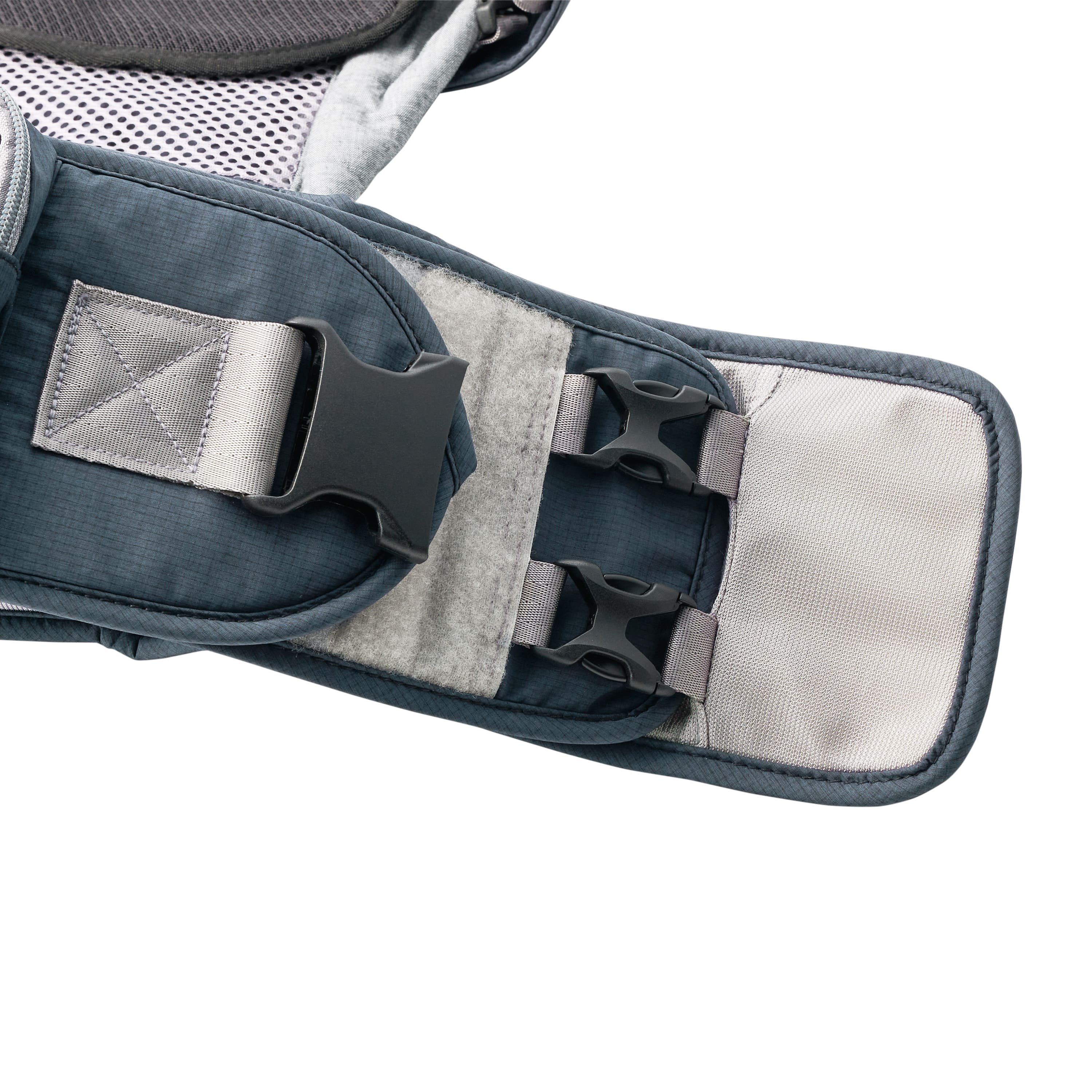 S106(チャコール)ミキハウス×ポグネー ベビーキャリア（チャコールグレー）