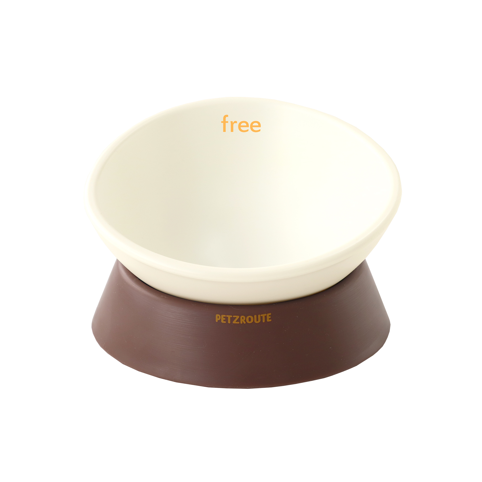 A358 フリーフリー食器　モカ