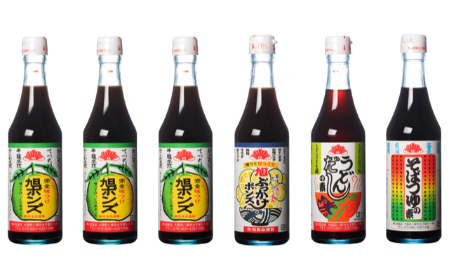 B281 旭ポンズ ぶっかけポンズ うどんだしの素 そばつゆの素６本セット