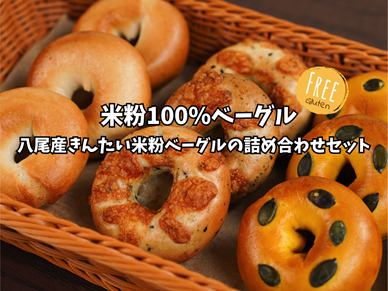 B306　米粉ベーグル詰め合わせセット【グルテンフリー・冷凍】
