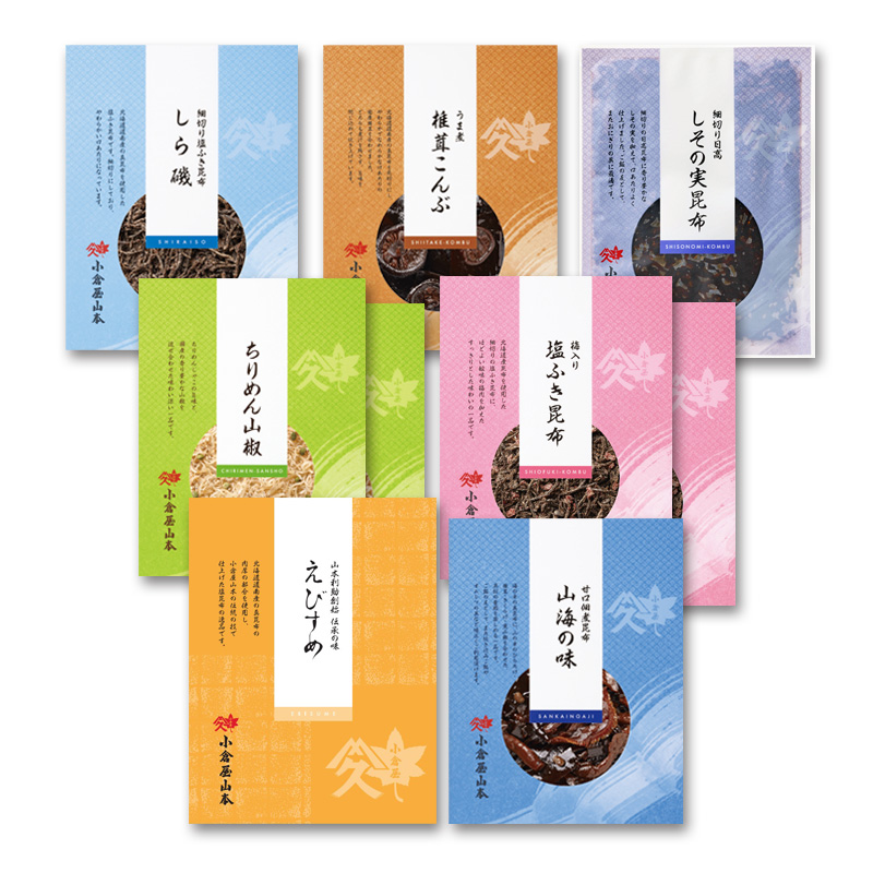 D212 小倉屋山本 えびすめ ちりめん山椒 昆布佃煮セット