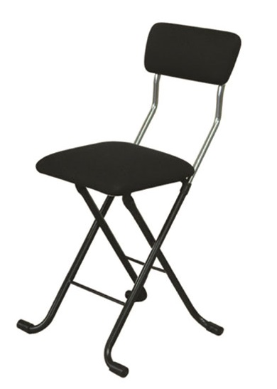 E151(ブラック)　ルネセイコウ　MSH-49　Ｊメッシュチェア（ブラック）