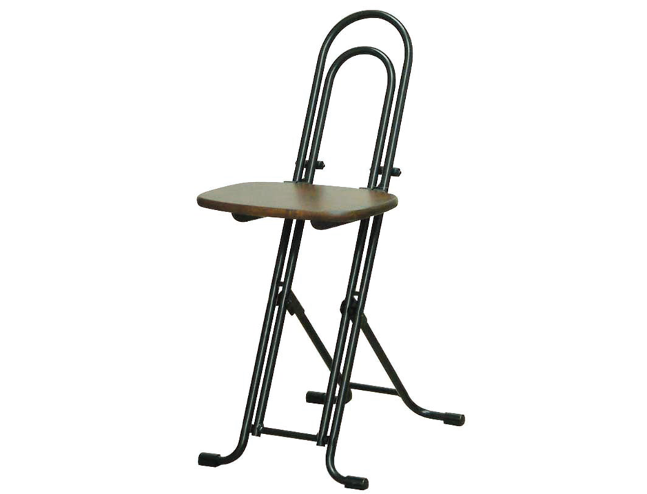 F153(ダークブラウン/ブラック) ルネセイコウ　W-150Tベストホビーチェア（ダークブラウン/ブラック）