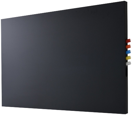 H192　フレームレスカラーボード　METAPHYS　safro　900×600　ブラック