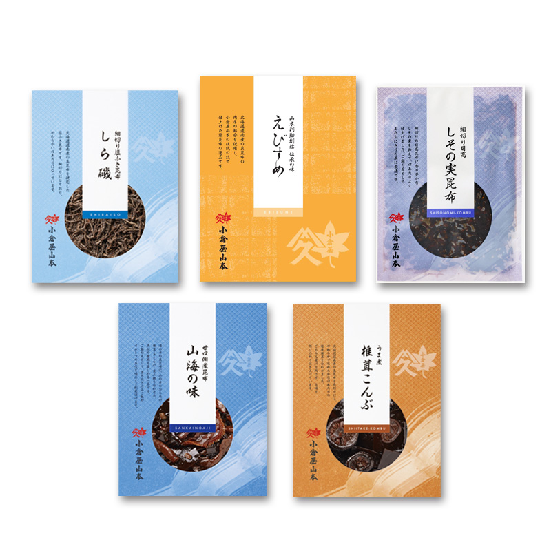 L112 小倉屋山本　えびすめ 昆布佃煮セット