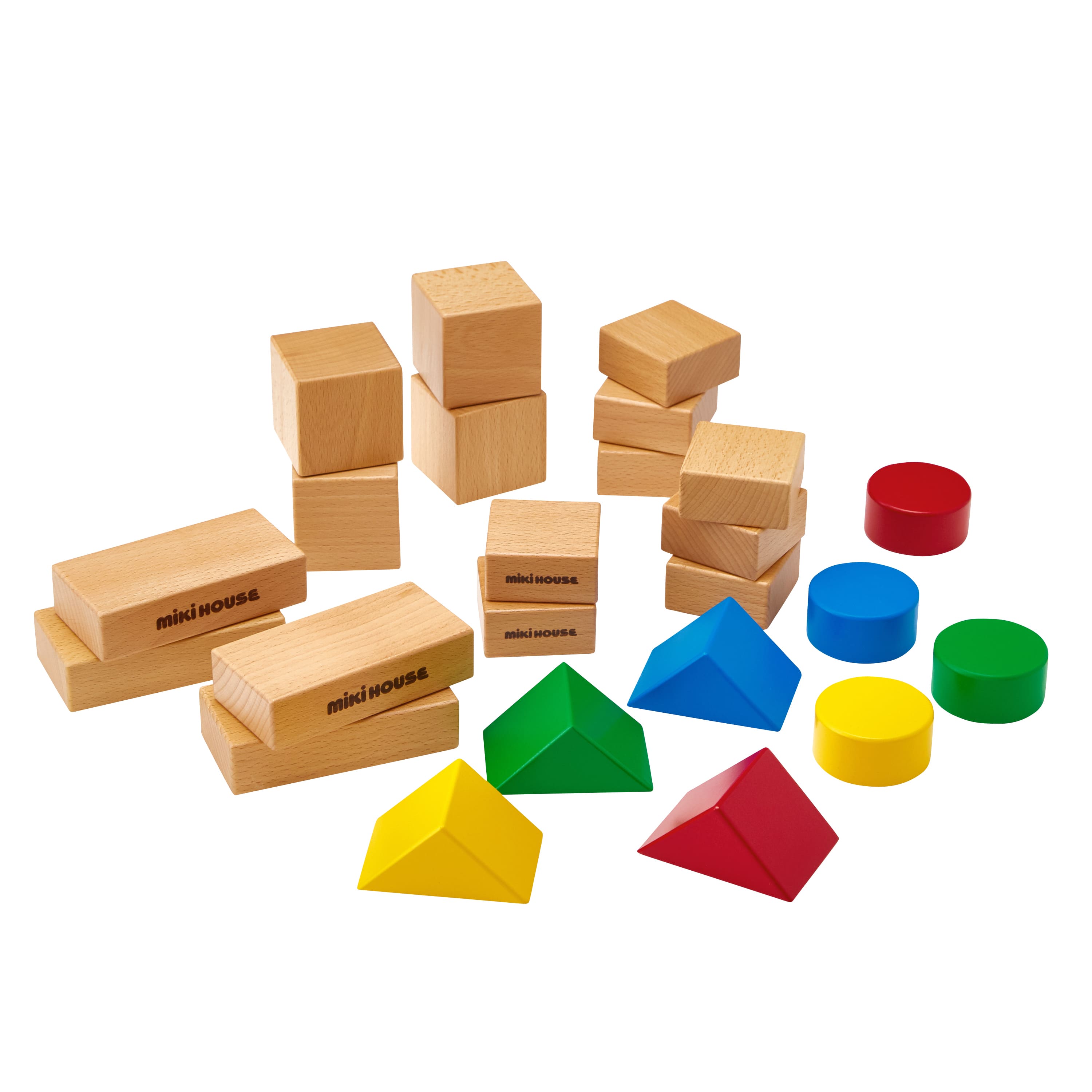 O104 ミキハウス ウッドブロック