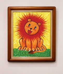 W101　原画「らいおんサン」F4号