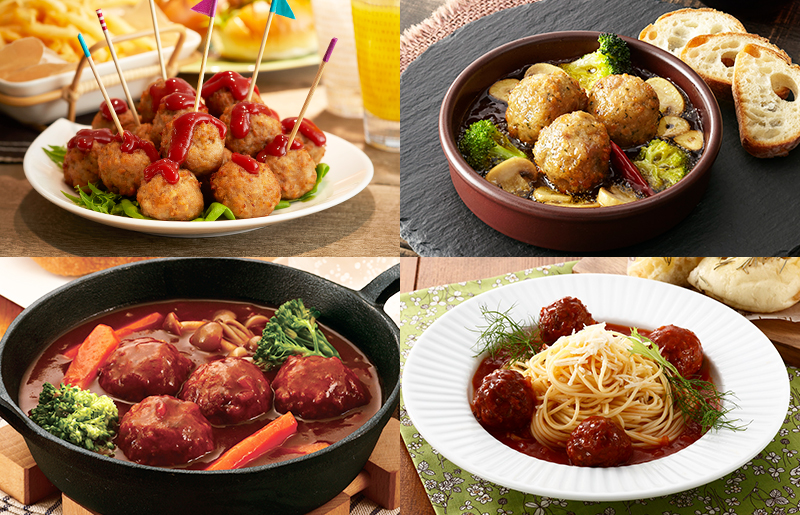 【約100個】ミートボール（黒酢） 1.8kg【冷凍 惣菜 簡単調理 一人暮らし】 099H861