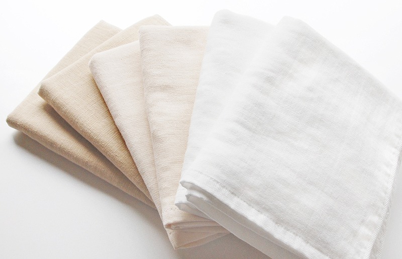 泉州タオル「ガーゼのフェイスタオル」6枚セット【泉州タオル 国産 吸水 普段使い 無地 シンプル 日用品 家族 ファミリー】 knt0006