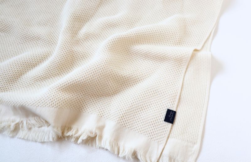 【速乾・軽量】牛乳パックからできたバスタオル2枚（エクリュ） G1947