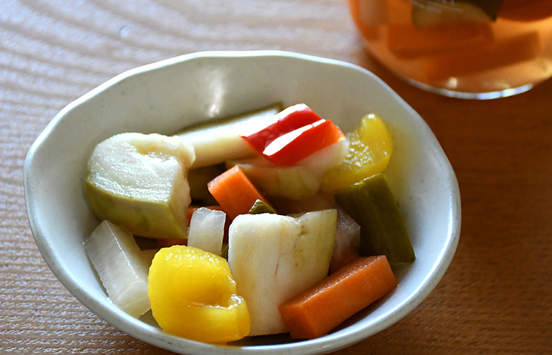 【防災】ストックピクルス 水なすピクルス和風MIX、洋風MIX 2本セットいずみピクルス NSW＜スピード発送＞ 010B1711