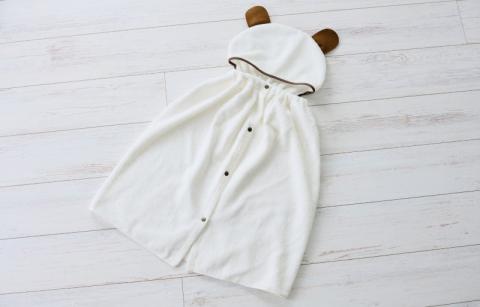 【高島屋選定品】オーガニックコットンベビーガウン【タオル 国産 シンプル 日用品 ベビー】 TTT0004