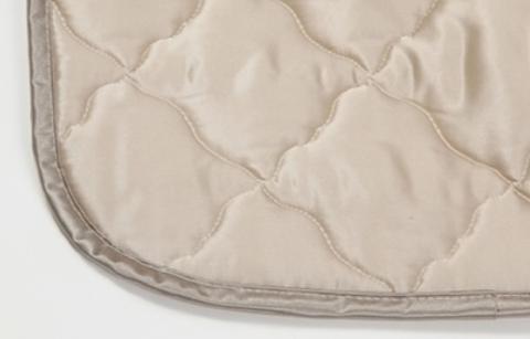 シルク綿サテン敷パット 100cm×205cm 099H857a