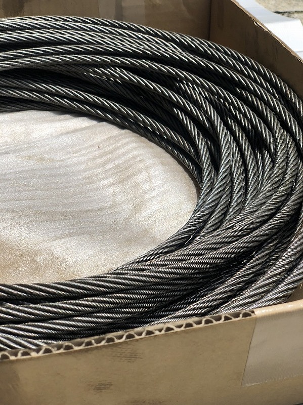 トラッククレーン用交換ワイヤーロープ（64m） 099H060