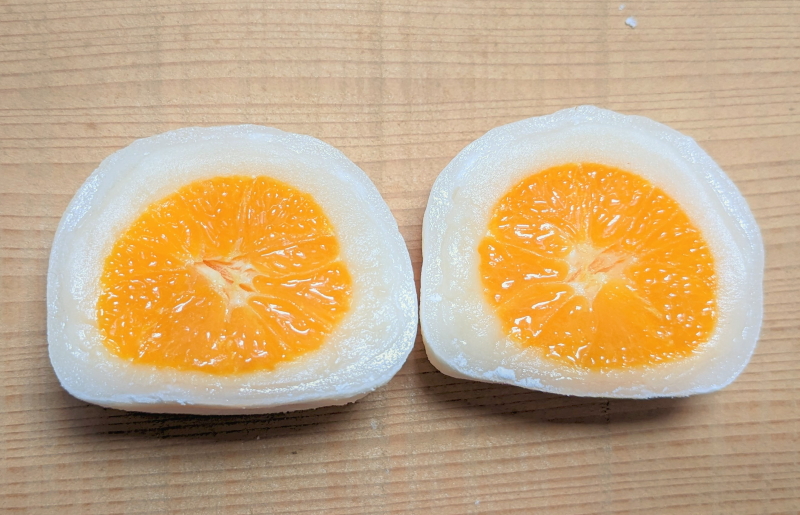 老舗和菓子屋さんのみかん大福 10個 015B564