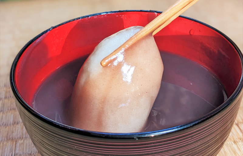 老舗和菓子屋さんの杵つき生丸餅（白）12個＆こしあん 200g×3セット 099H4041