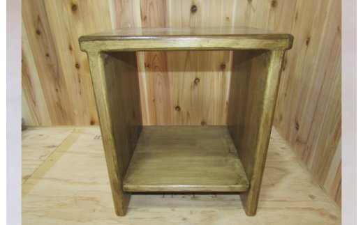 手作り木製 スツール 099H2195