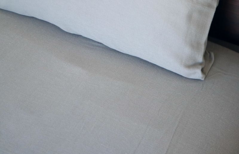 【tissu de coton/ダブルガーゼ】泉州南部織 ピローケース 1枚（グレー） G1996