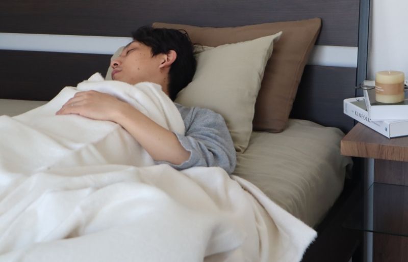 【tissu de coton/ダブルガーゼ】泉州南部織 ピローケース 1枚（ブラウン） G1997