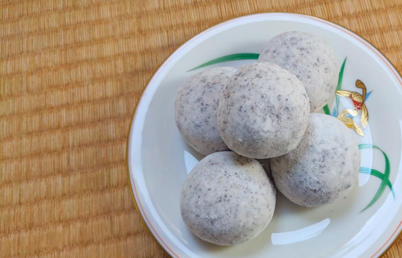 老舗餅屋さんが作るチーズ入り杵つき生丸餅(梅しそ) 18個入り 015B565