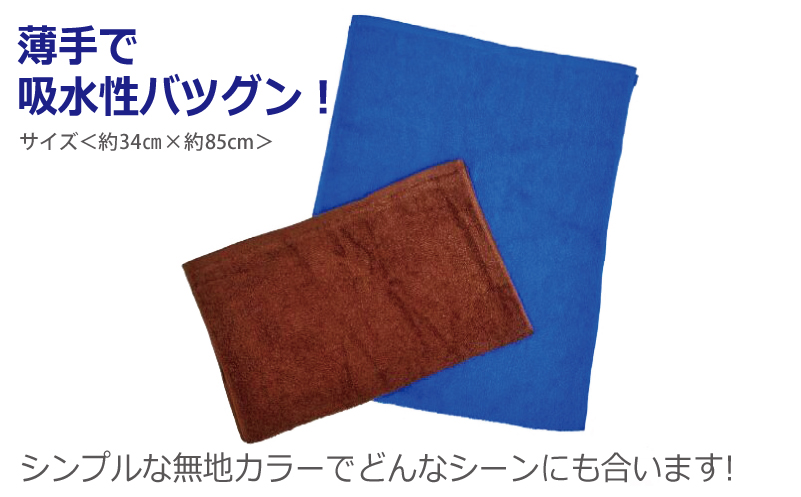 カラーフェイスタオル 2枚セット 泉州タオル 099H3517