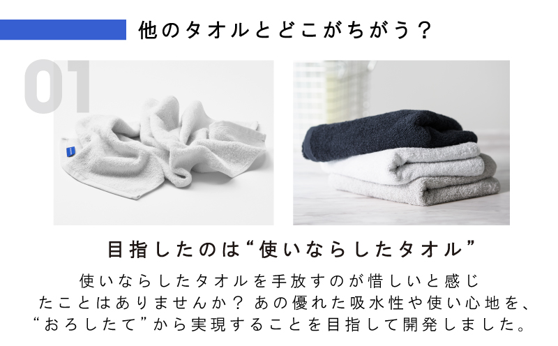 MISHIRINO TOWEL フェイスタオル 4枚セット(ライトグレー)【オーガニック 国産 日本製 泉州タオル 老舗タオルメーカー 明治45年創業 無地 パステル 吸水力 赤ちゃん 敏感肌】 099H3875