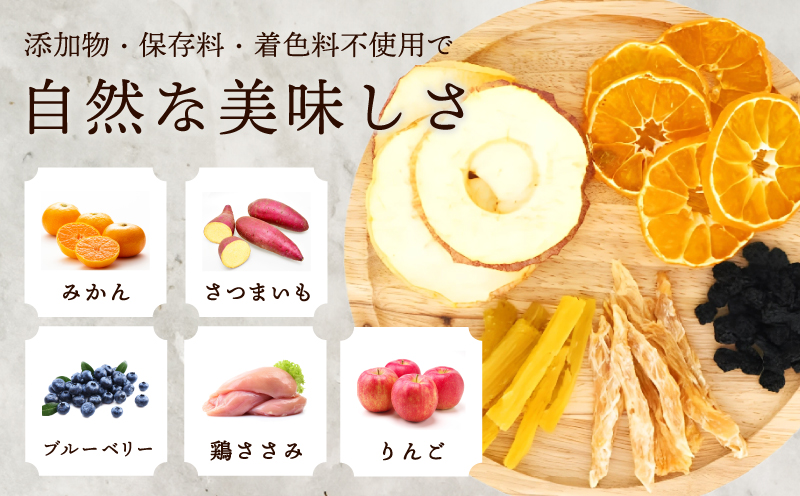 犬用ご褒美おやつセット【無添加 ドッグ いぬ 犬 イヌ おやつ ペット 果物 ドライフルーツ ささみ 国産 安心 犬のおやつ】 099H4347